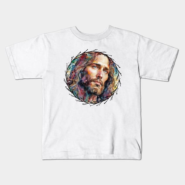 Jesus Saves Kids T-Shirt by Wilcox PhotoArt